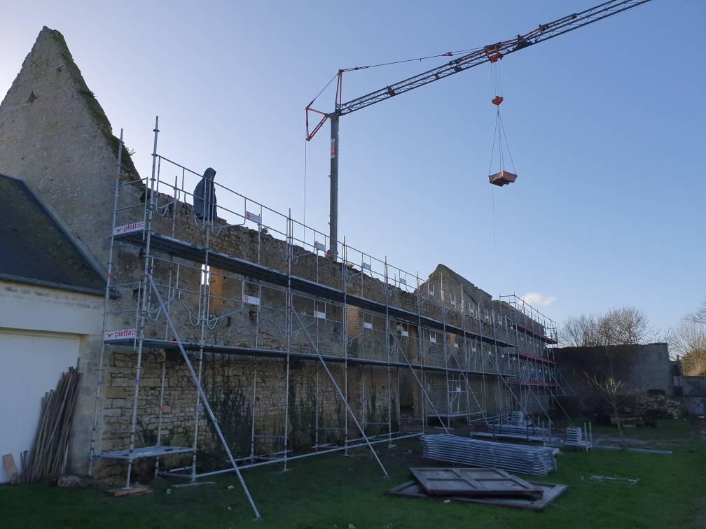 Rénovation d'un manoir